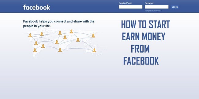 How to earn money by using facebook whatsapp etc youtube