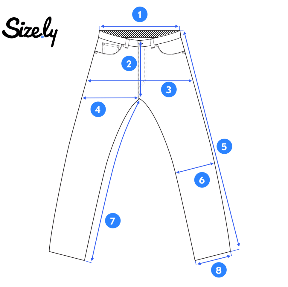 Pant Rise Chart