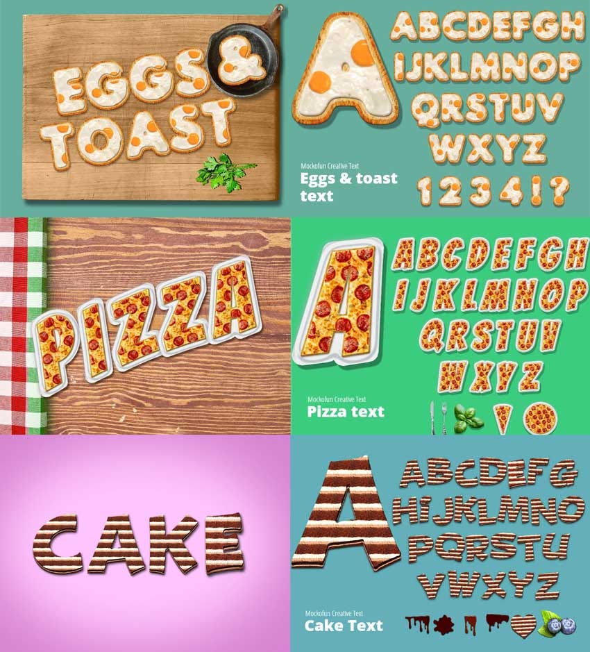Food Alphabet Images
