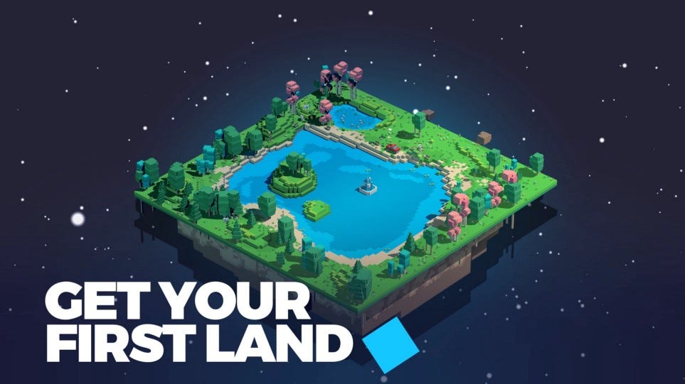 get your first land metaverse 