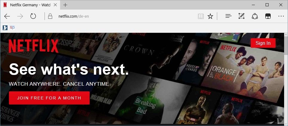 Netflix won