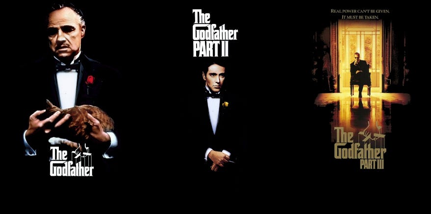 Image result for the godfather trilogy