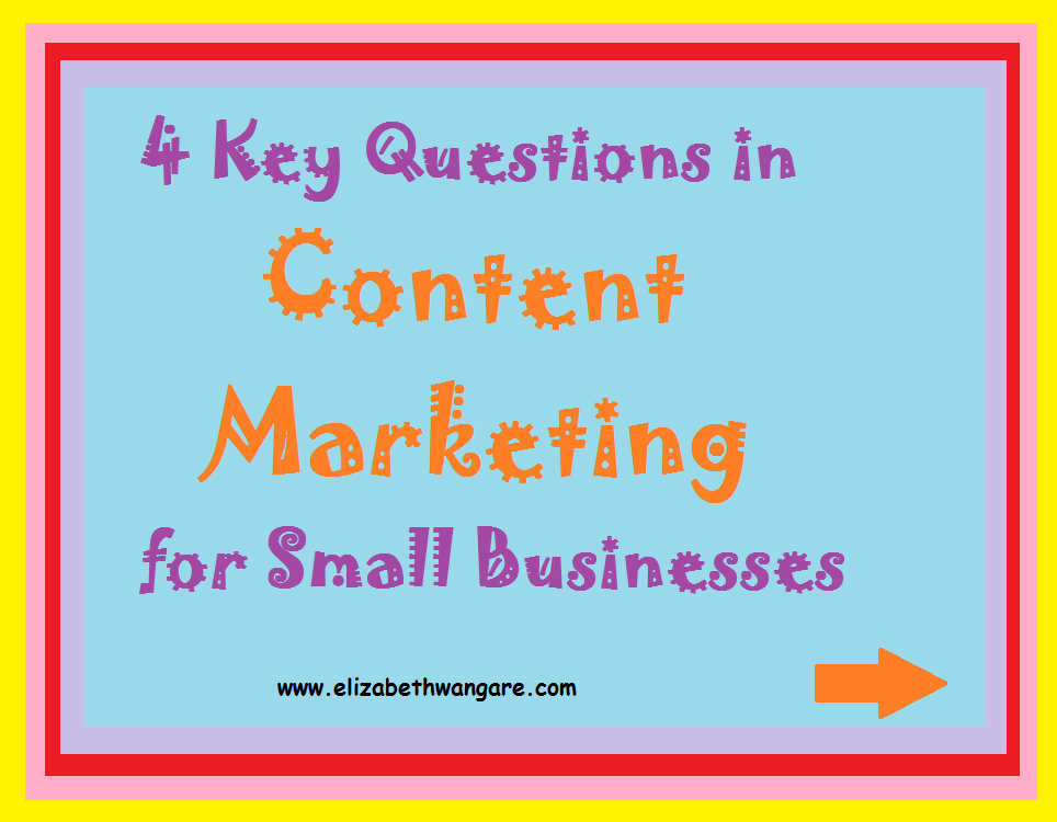 Small Business Marketing Questions Small Business Content Marketing Strategy — 4 Key Questions | by