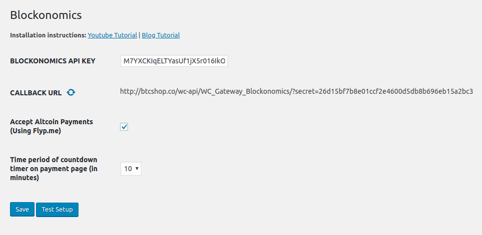 accept altcoins api