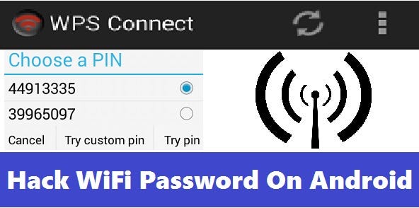 how to hack wifi password on android real