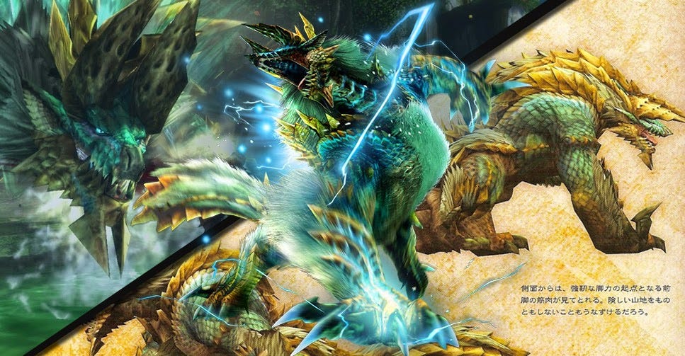 Arquivos Monster Hunter #2: Zinogre, o caçador relâmpago! 