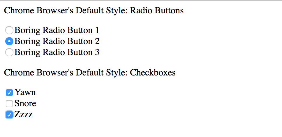 Bedazzling Radio Buttons and Checkboxes | by Mikka Pineda | Medium
