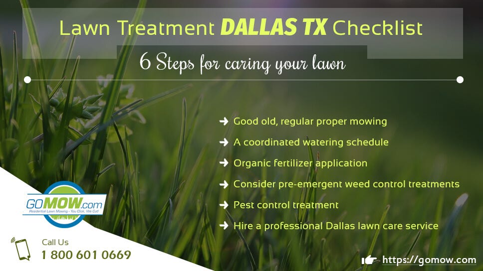 Lawn Treatment Dallas Tx Checklist 6 Steps For Caring Your Lawn Treatment Dallas Tx Checklist 6