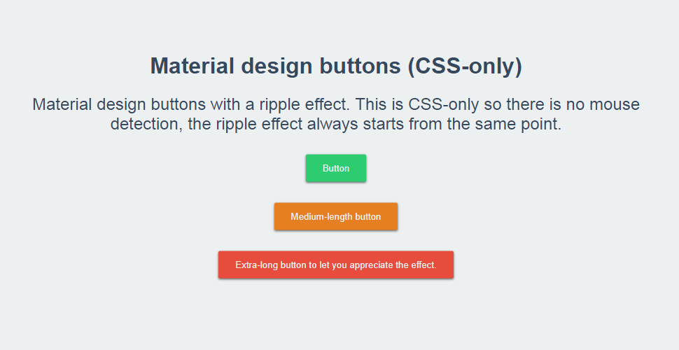 20 Beautiful Google Material Design Buttons free Resources for