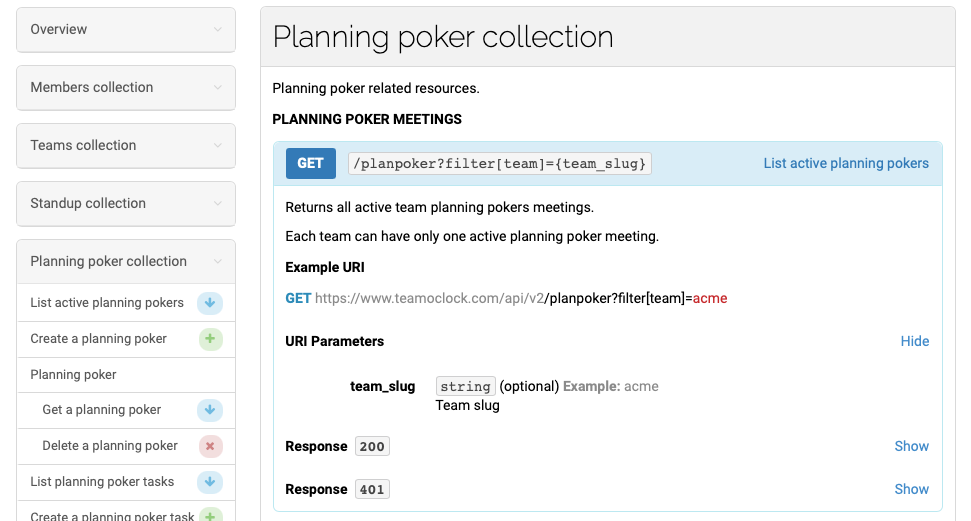 Team O’clock API v2. Automation and integration is vital for… by Team