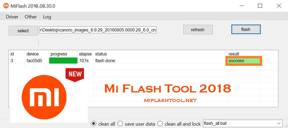 mi flash tool 2019