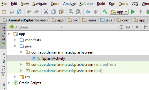 Quick Tutorial — Animated Splash Screen. | by Daniel Luz | Medium