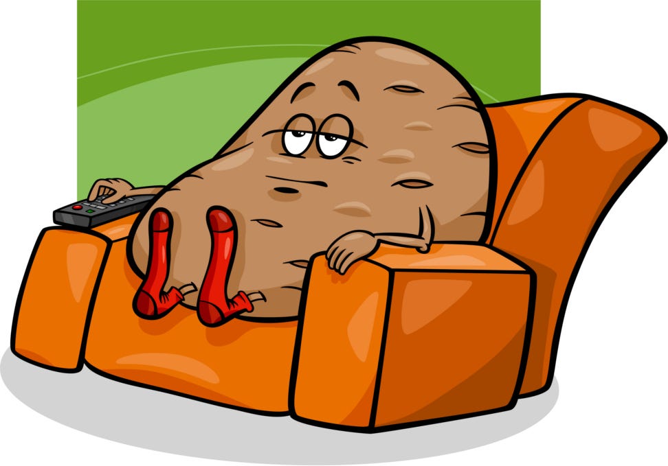 Where the Couch Potato Came From. The term “couch potato” has nothing to… |  by Daniel Ganninger | Knowledge Stew | Medium