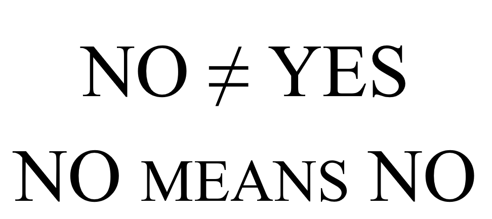 The Meaning Of No Is Not Forced Yes By Tushar Punjabi Medium The Meaning Of No Is Not Forced Yes By Tushar Punjabi Medium