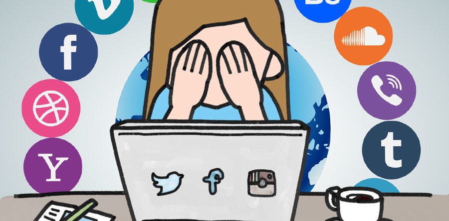 Resultado de imagem para redes sociais e posts nocivos