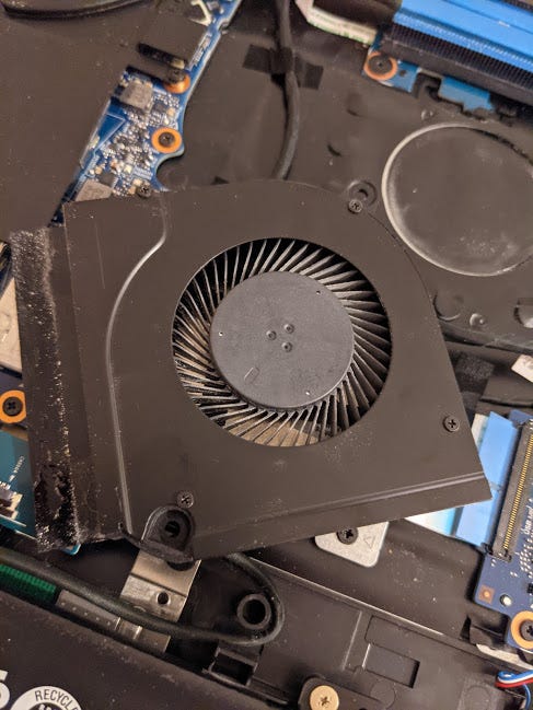 HowTo Clean and Oil a CPU/GPU Laptop Fan | by Nick Ginsberg | hashtagblog |  Medium