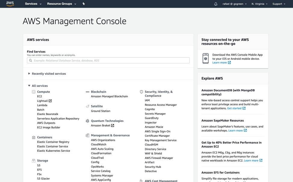 Interacting with AWS. Instead of physical managing… | by Namrata Dhole |  Medium