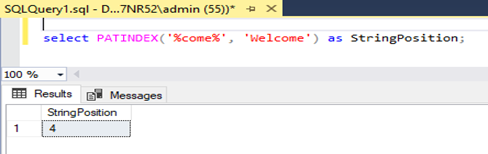 PATINDEX FUNCTION IN SQL. · The PATINDEX() function returns the… | by ...