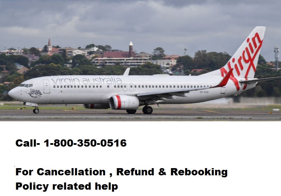 Virgin Australia Cancellation Policy