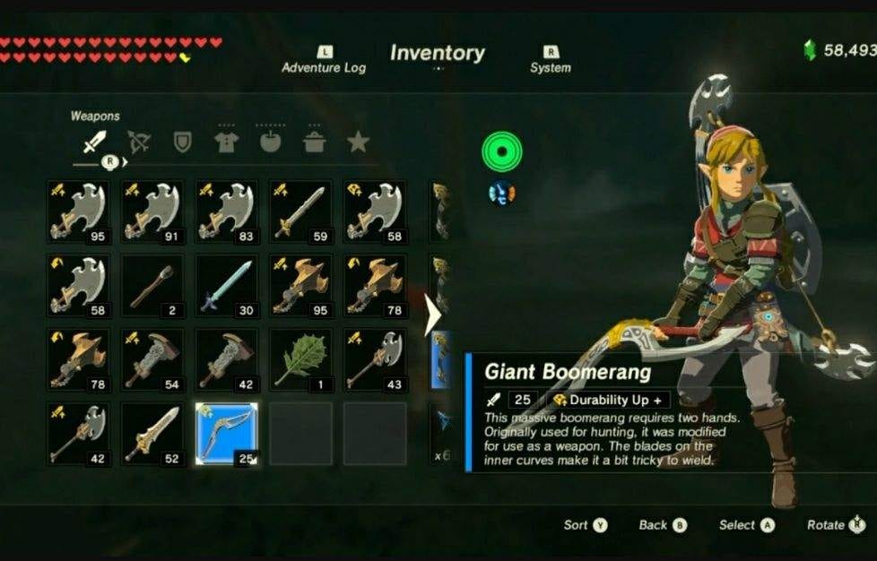 The Boomerangs of Zelda. Once you’ve made a little progress in… by