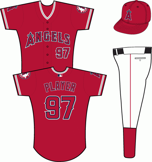 angels baseball uniform