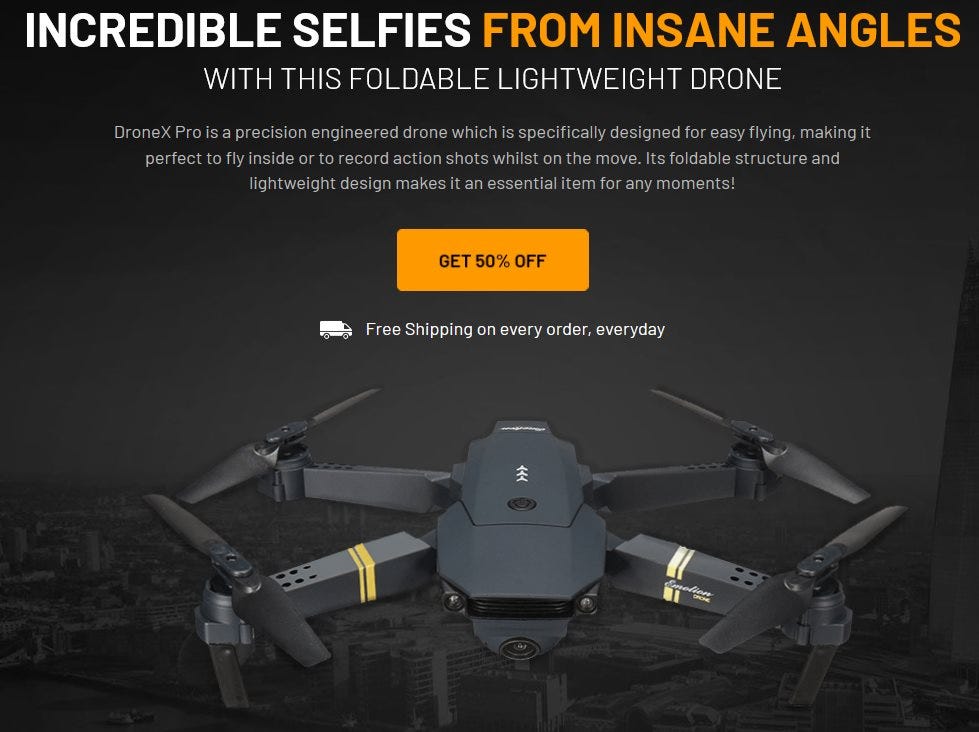 dronex pro iphone