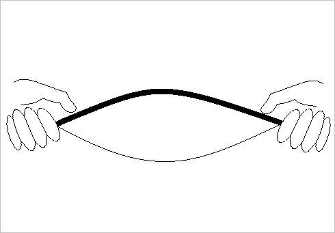 Image of two hands twirlling a jump rope.