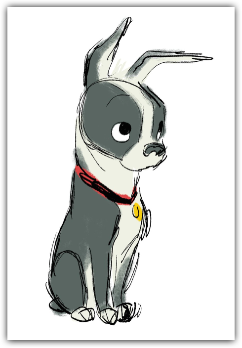 disney dog short