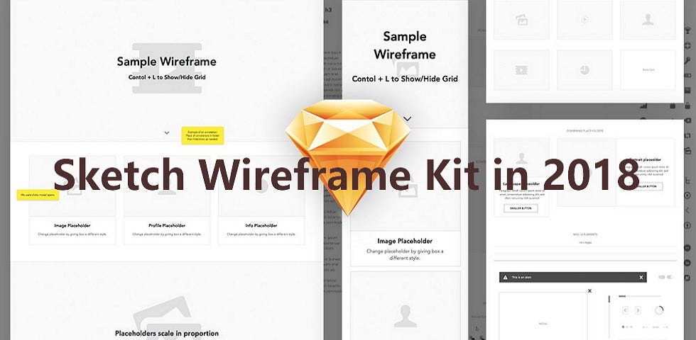 19 Best Free Sketch Wireframe Kit Resources In 2018