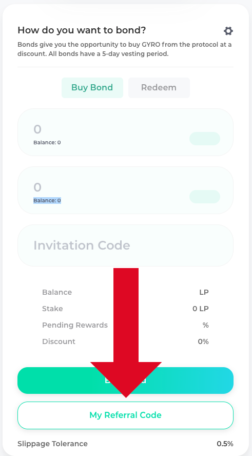 Earn By Referring Bonding Invitation Code Guide By Gyrodao Medium