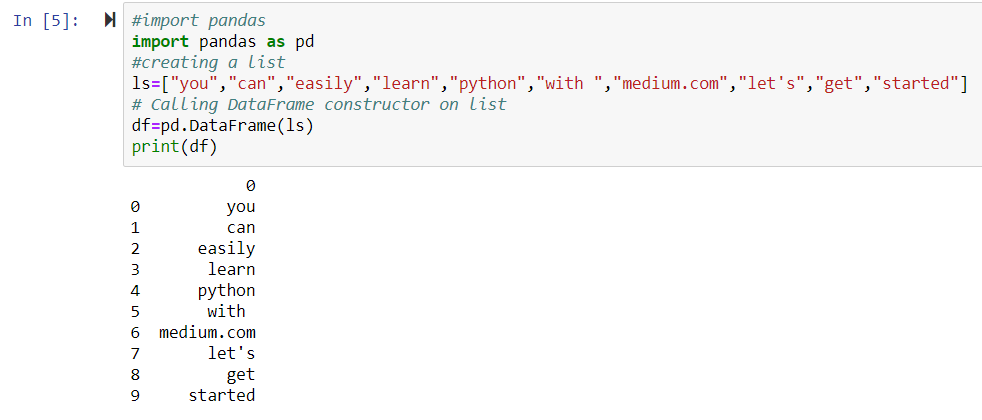 PANDAS_DATA FRAME😊. Pandas data frame is a two-dimensional… | by ...