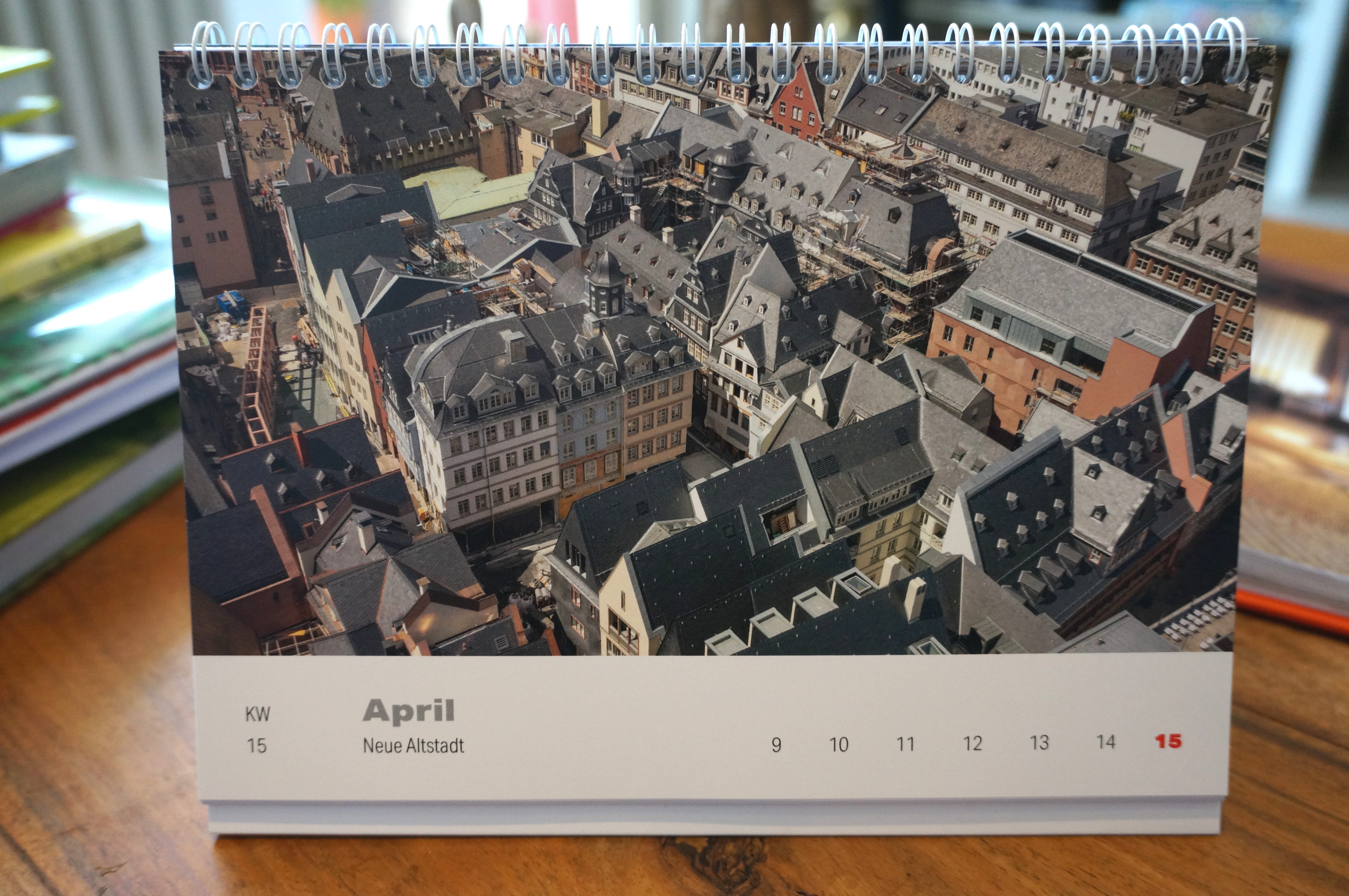 Frankfurt-Kalender von #timelapseFFM  by Juergen Eichholz  hallofrankfurt