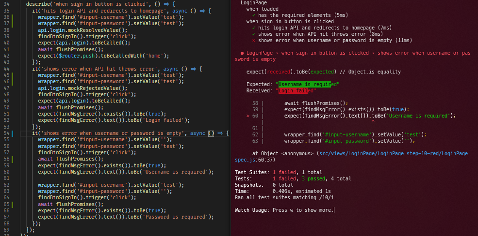 TDD With Vue.js Part 1 — Simple Page