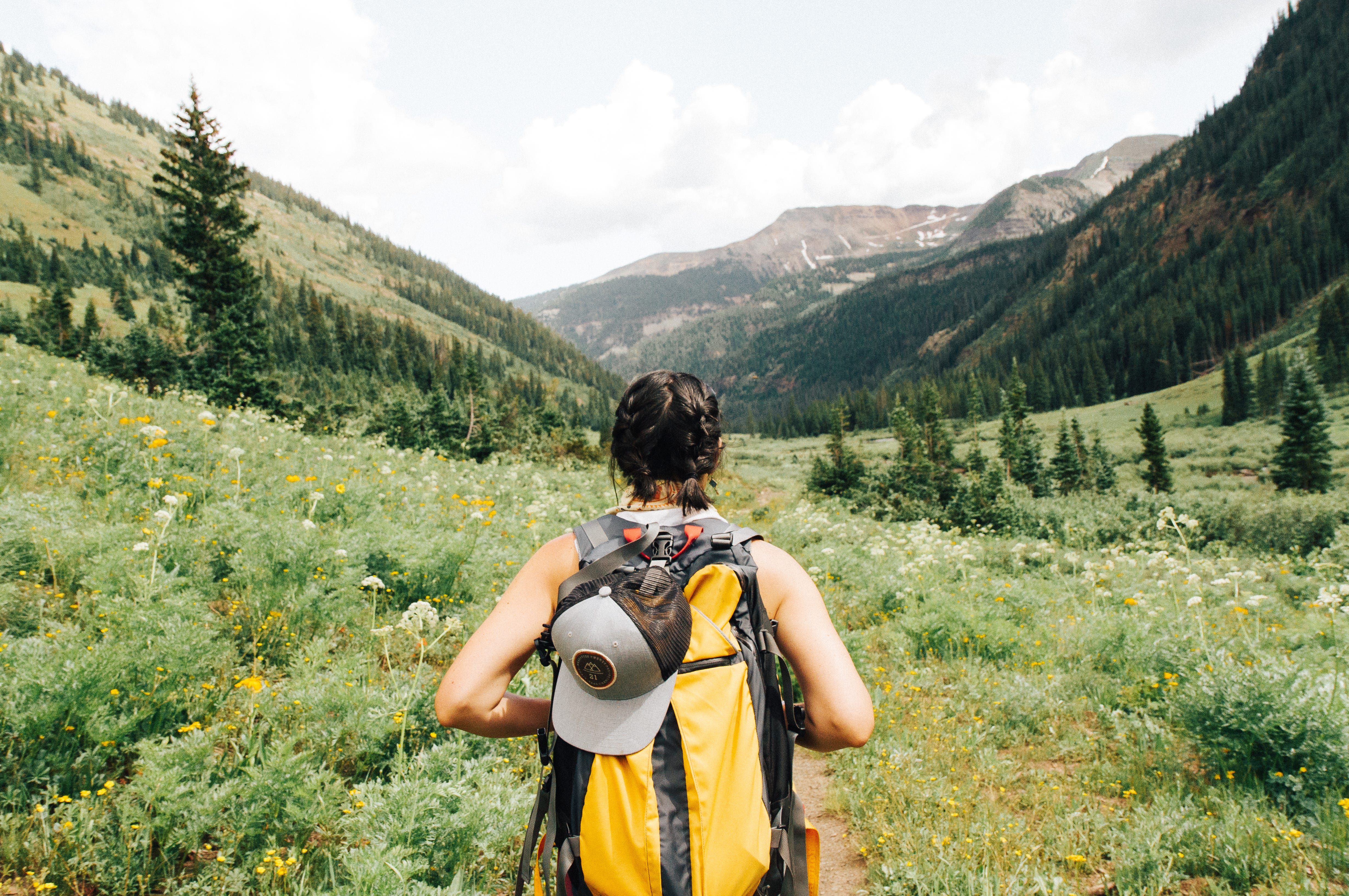 A woman ready for the learning adventure !