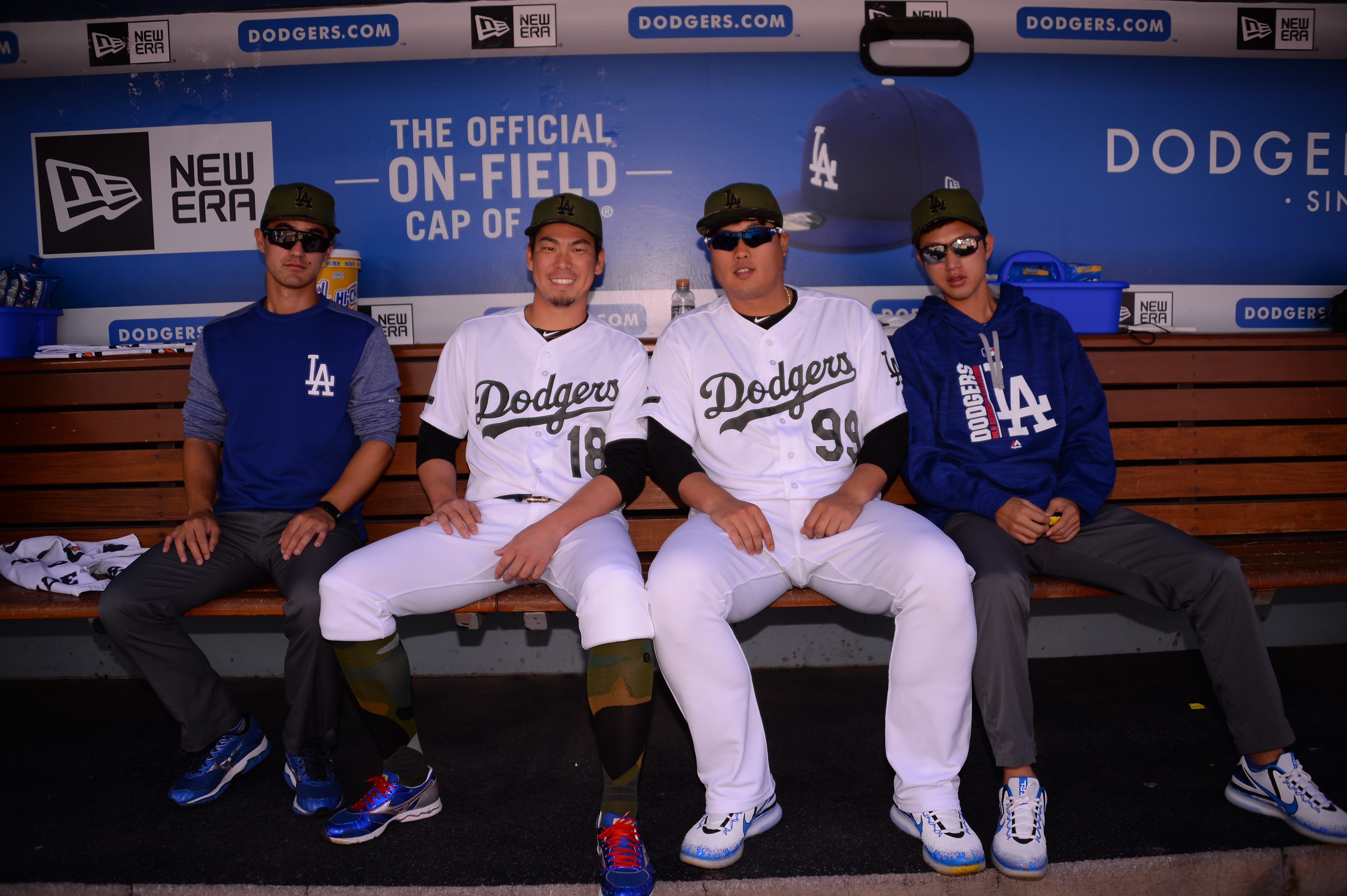 dodgers roster