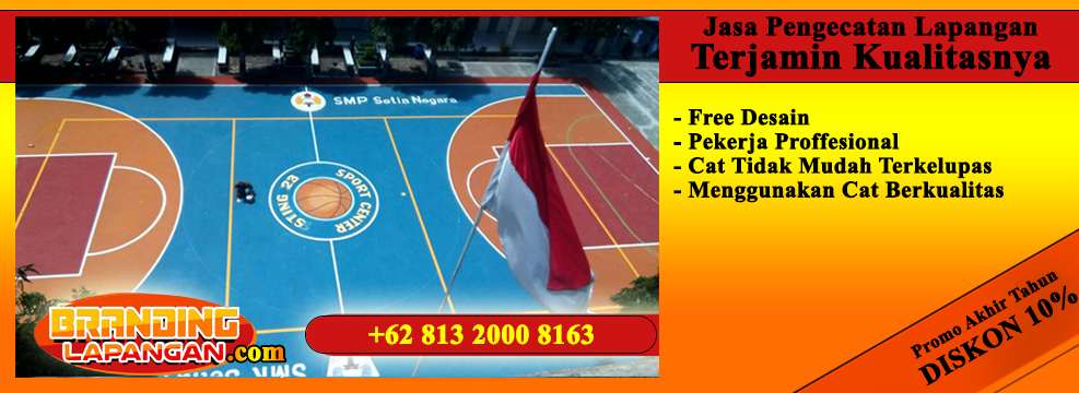 Rincian Anggaran Biaya Lapangan Basket, TERMURAH TAPI GA