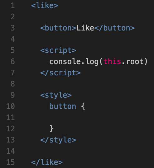 Let’s stop worrying about the complicated structure and use Riot.js