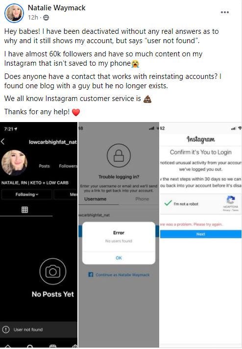 Is Instagram Driving Towards The End Instagram Deletes Active Accounts Why And What To Do By Msbirgith Medium