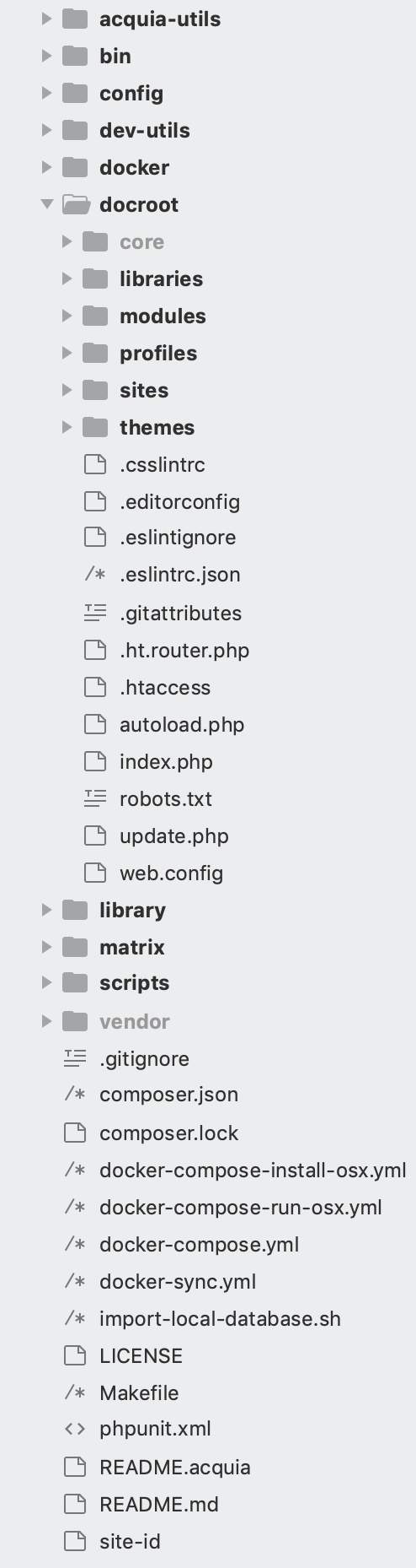 Docker mac mount local folder