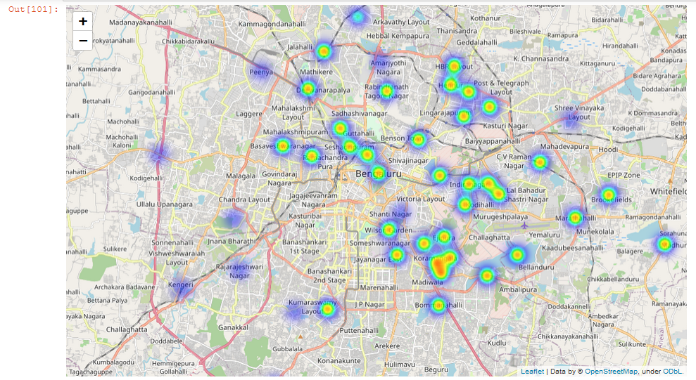 Zomato Geospatial Analytics of  Bengaluru