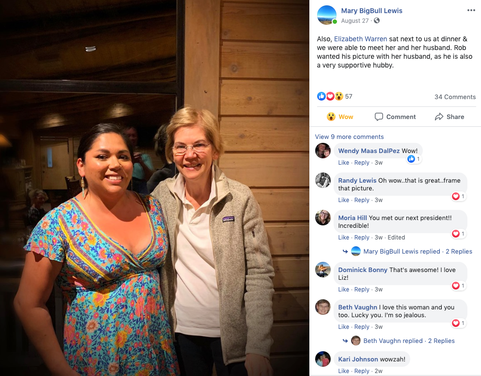 That time my friends Mary and Rob met Elizabeth Warren | by Dominick Bonny  | Medium