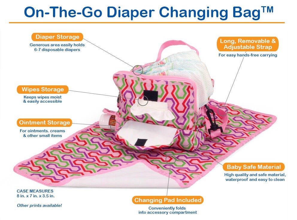 baby changing bag organiser