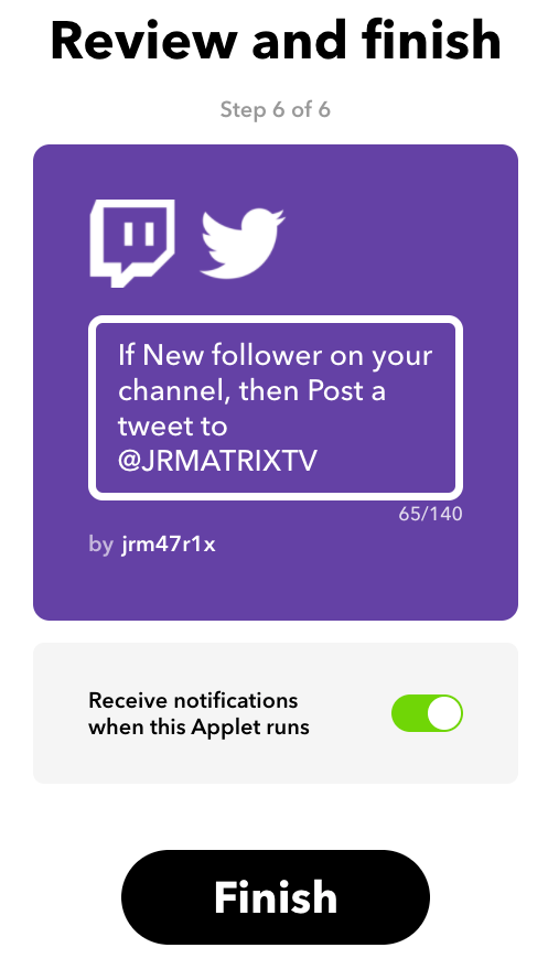 Part 1 Integrating Twitch With Twitter Using Ifttt By Jrmatrix Jrmatrix Tv Medium