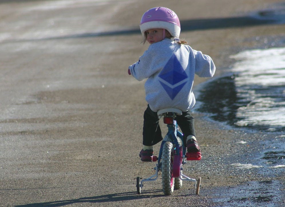add training wheels to bike