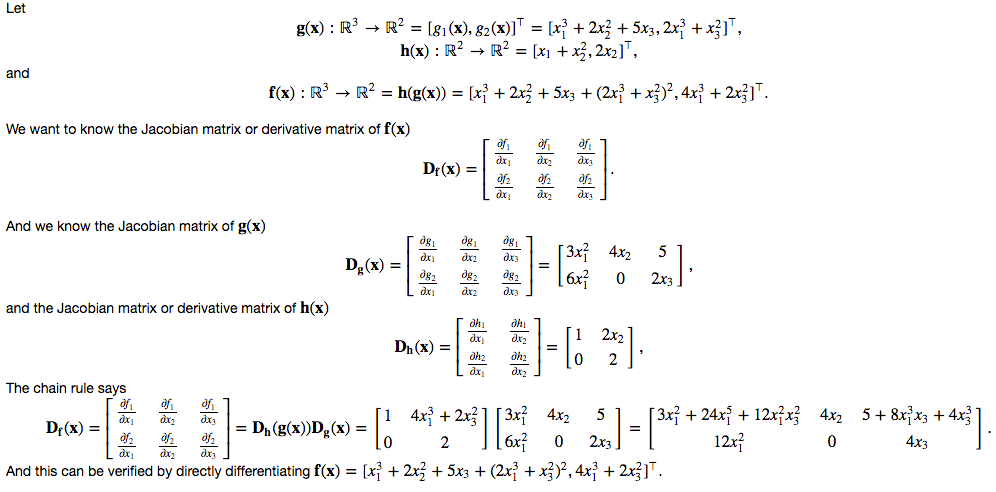 Chain Rule Of Derivatives Examples Scalar And Vector Cases By