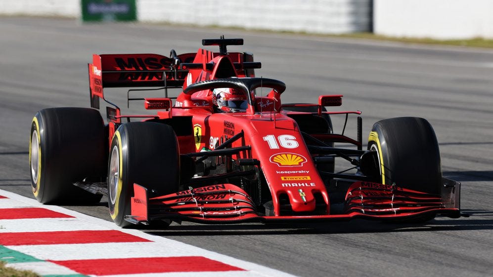 f1 testing live stream