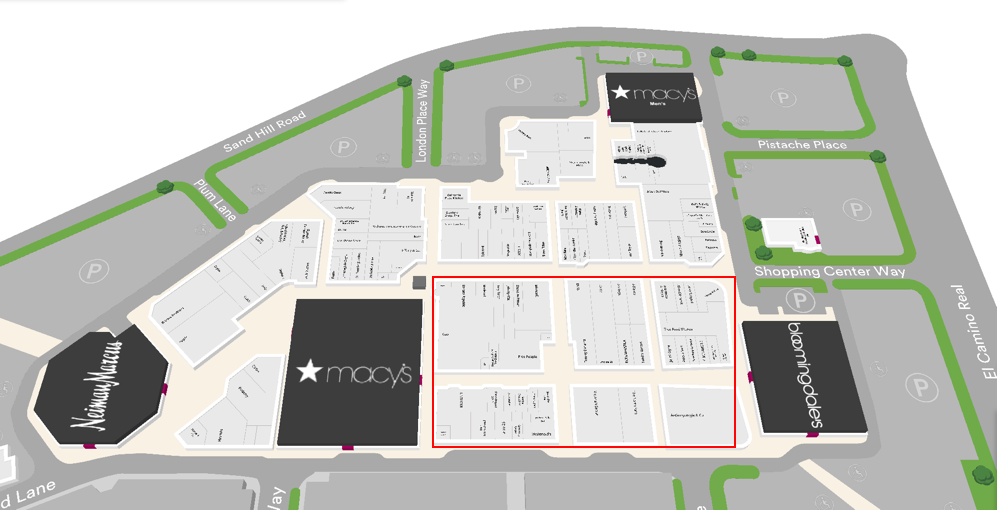 Map Of Stanford Shopping Center A Benevolent Game + Shopping = Surprises | By Jia Yao | Serious Games: 377G  | Medium