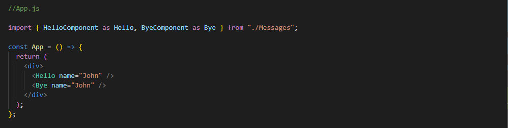 Import and export in react | Medium