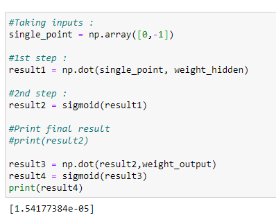 Figure 73: Predicting our results for (0, -1)