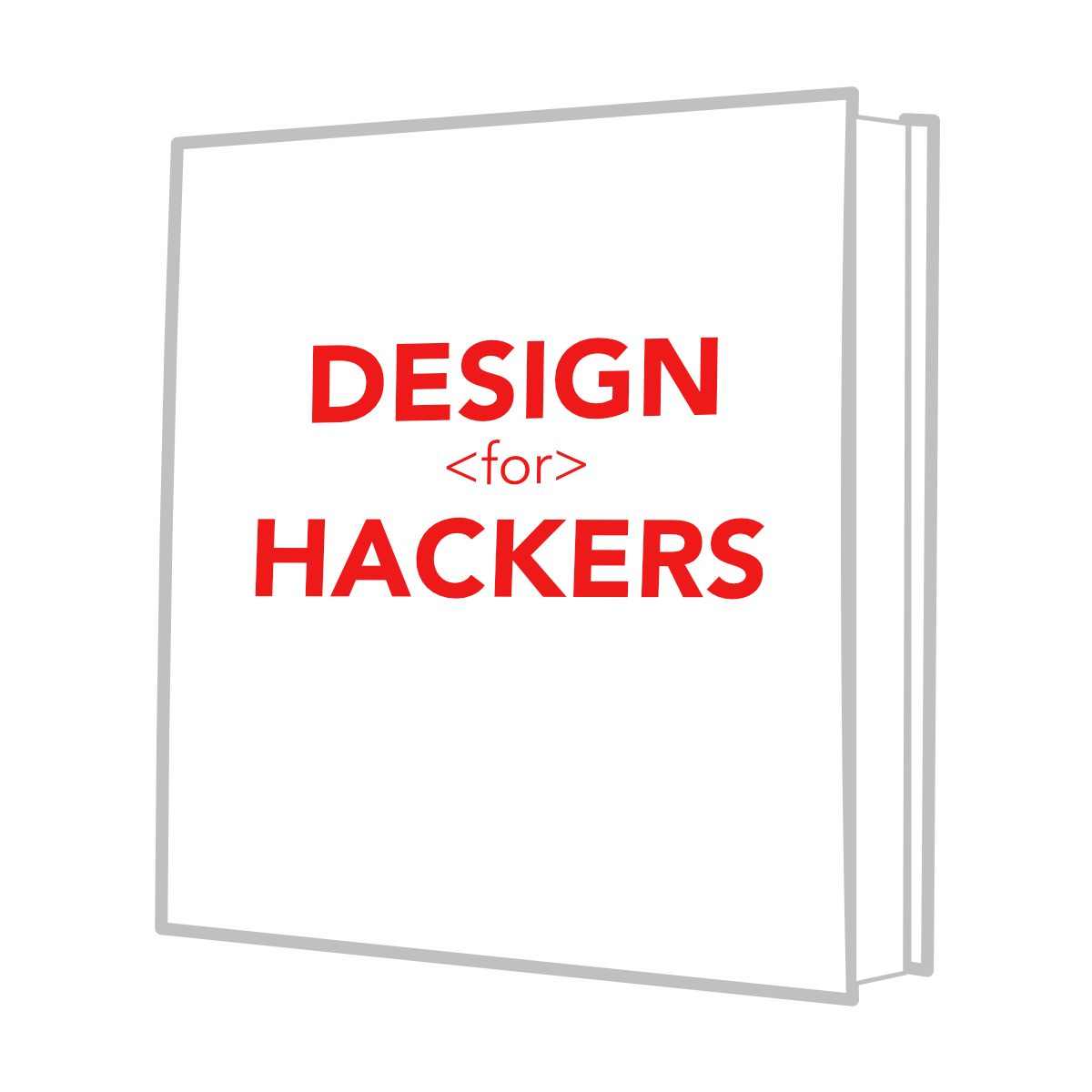 The design for hackers bookcover